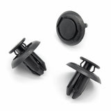 Push Fit Plastic Rivet, 8mm Hole, Black