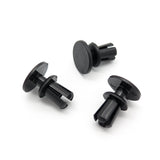 Push Fit Plastic Rivet, Black