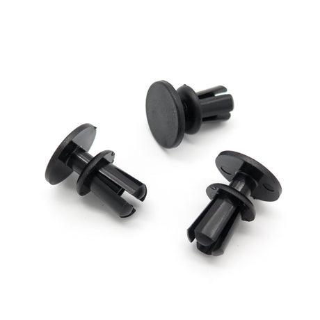 Push Fit Plastic Rivet, Black