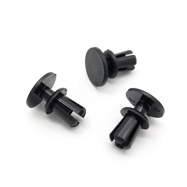 Push Fit Plastic Rivet, Black