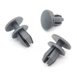 8mm Push Fit Plastic Rivet, Grey