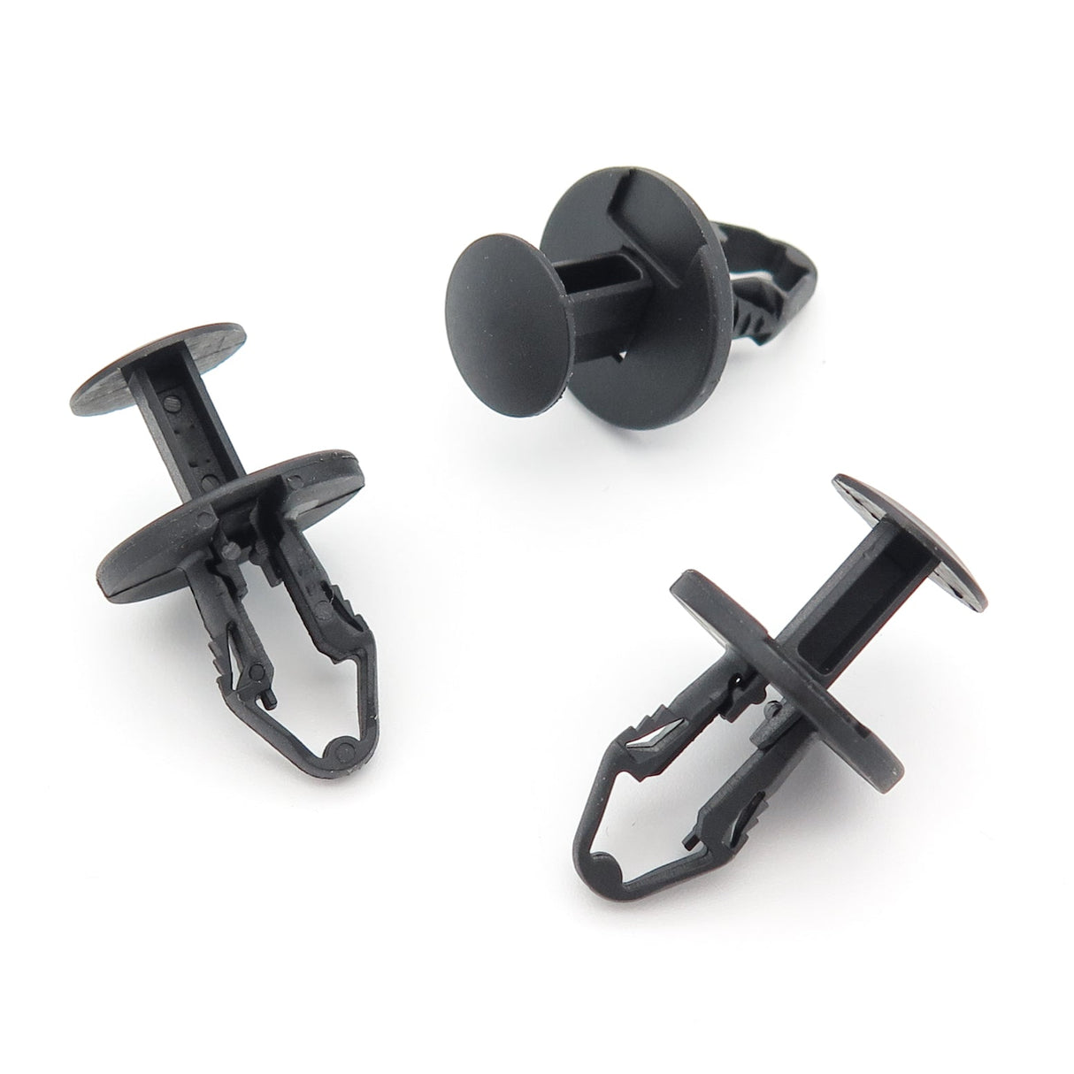 Push Fit Plastic Fastener, Black