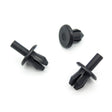 8mm Push Pin Rivet, Black