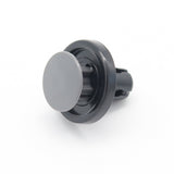 Push Fit Plastic Rivet, Black, Grey Centre Pin - image 3