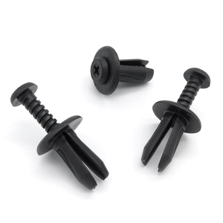 8mm Screw Fit Rivet, Black