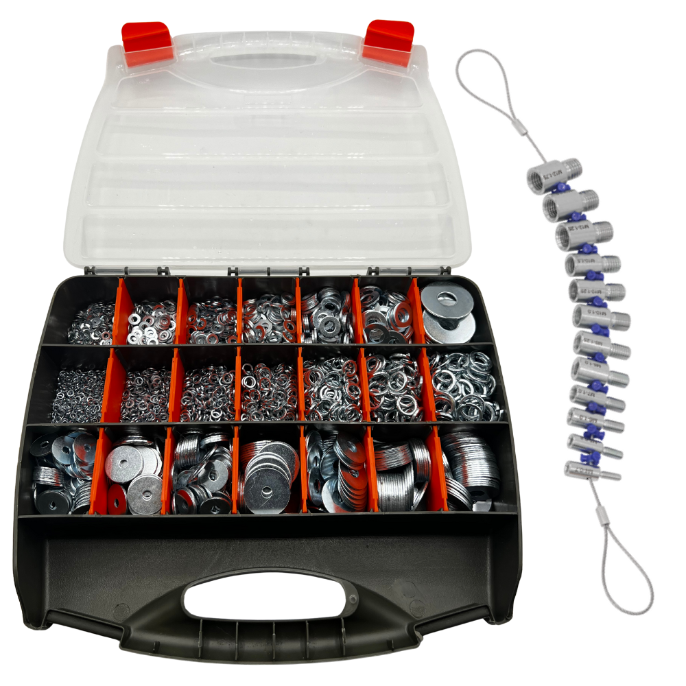 🎄 Master Assortment - Washers - 2880pc [Free Thread Checker]