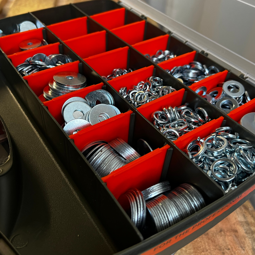 🎄 Master Assortment - Washers - 2880pc [Free Thread Checker]