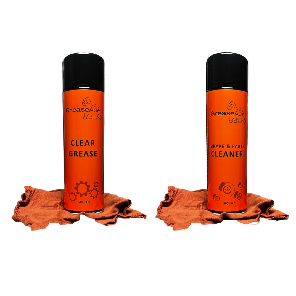 Clear Grease - [Free Brake Cleaner]