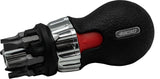 Stubby Ratcheting Screwdriver w/ bits storage