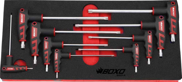 9 Pc Torx T-Handle Set
