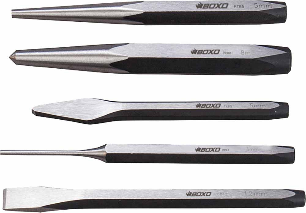 17Pc Punch & Chisel Set