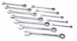 12 Pc Bolt Extractor Non-Reversible Ratcheting Spanner Set