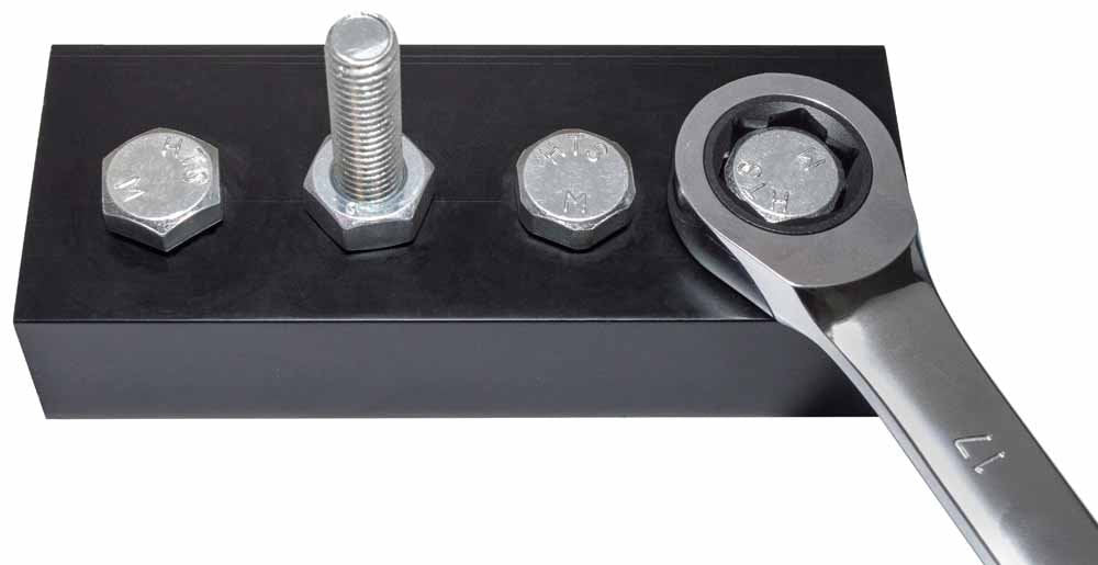 12 Pc Bolt Extractor Non-Reversible Ratcheting Spanner Set