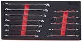 12 Pc Combination Spanner in EVA Foam