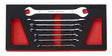 7 Pc Ultra Thin Double Open End Spanner Set In EVA Foam
