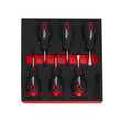 6 Pc Stubby Screwdriver Set