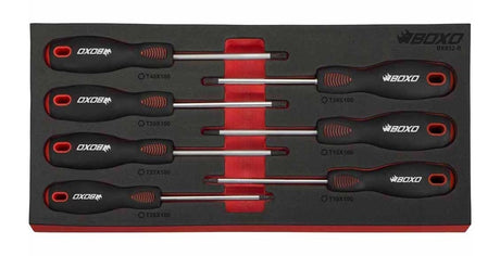 7 Pc Torx Screwdriver Set In EVA Foam