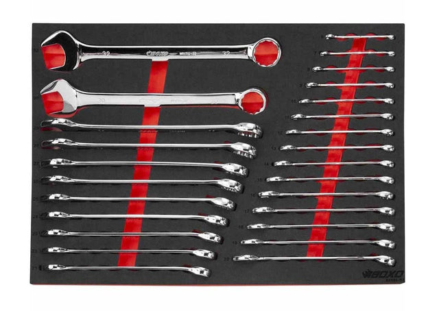 26 Pc Combination Spanner in EVA Foam