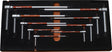 9 Pc 3 Way Spinner Torx T-Handle Wrench Set