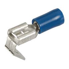 Blue 6.3mm Piggyback Pre-Ins.Terminal