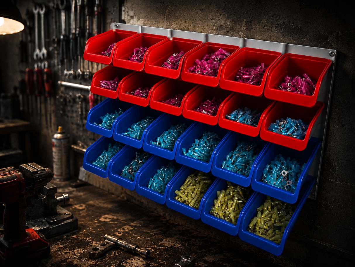 2400pcs Heatshrink Electrical Station - [Free 24 Bin Storage]