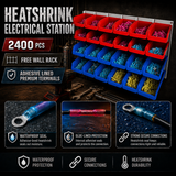 2400pcs Heatshrink Electrical Station - [Free 24 Bin Storage]