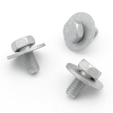 Metal Hex Head Bolt, M6x12, With Captive Washer