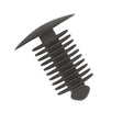 Fir Tree Trim Clip, 9-10mm Hole, 18mm Head, Black