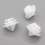 Exterior Door & Panel Trim Moulding Clip, White
