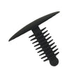 Fir Tree Trim Clip, 6-7mm Hole, 24mm Head, Black