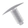 Fir Tree Trim Clip, 7-8mm Hole, 28mm Head, Grey