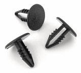Universal Panel Retainer Clip, 3-5mm Hole, 14mm Head