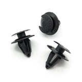Interior Trim Clip, Black, With Crescent Head
