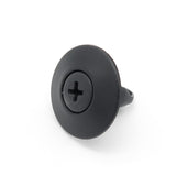 Screw Fit Plastic Rivet, 6.5mm Hole, 22mm Collar, Black - image 3