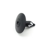 Screw Fit Plastic Rivet, 6mm Hole, 25mm Collar, Black - image 3