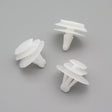 Exterior Side Moulding Clip, White