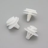 Exterior Side Moulding Clip, White