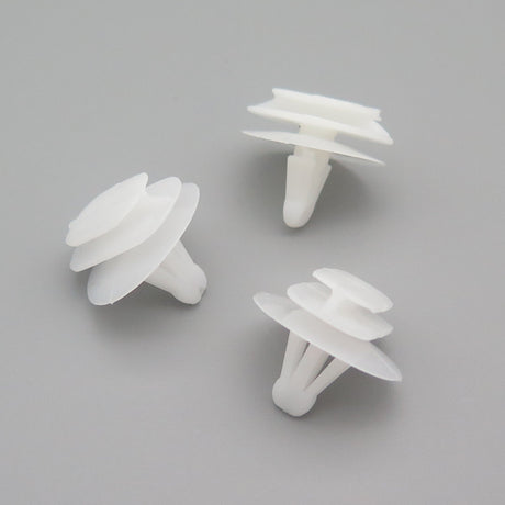 Exterior Side Moulding Clip, White