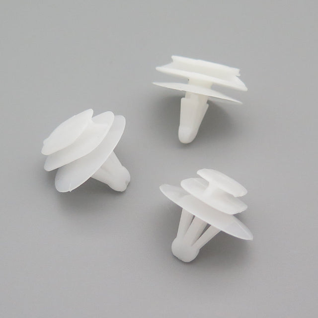 Exterior Side Moulding Clip, White