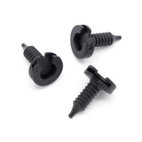 Interior Door Card & Trim Panel Clip, Ribbed Shaft