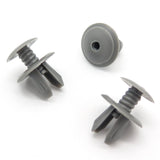 Interior Trim Panel & Lining Clip, Hex Head Design, Mid Grey