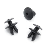 Interior Trim Panel & Lining Clip, Hex Head, Black