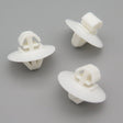 Exterior Side Moulding Clip, White