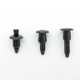 Push Fit Plastic Rivet, 6mm Hole, Black - image 3