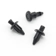 Push Fit Plastic Rivet, 6mm Hole, Black