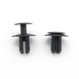 Push Fit Plastic Rivet, 8mm, Black, - image 3