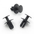 Push Fit Plastic Rivet, 8mm, Black,
