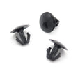 Rubber Weatherstrip Seal Clip, Black
