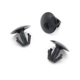 Rubber Weatherstrip Seal Clip, Black