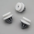 Door Card Retainer Clip, White & Grey